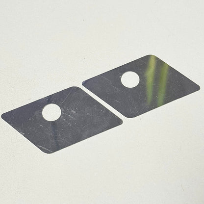 Ludwig 1970’s 1980's Blue And Olive , Black And White Drum Badge Pointy Vintage CHICAGO ERA SNARE TOM BASS + DRUM Part