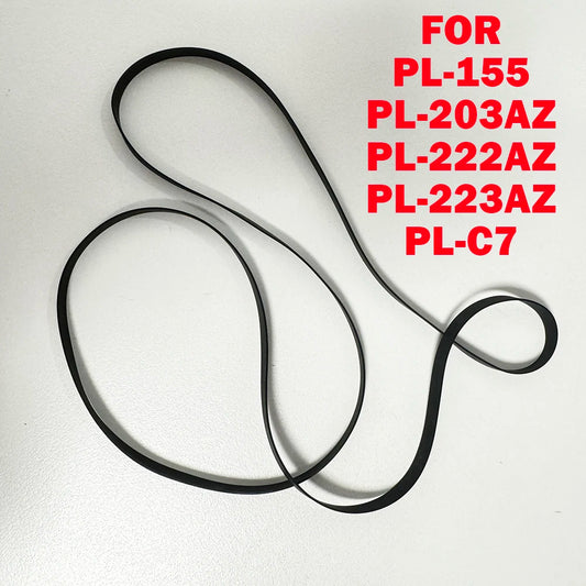 Cassette Player Rubber Drive Belt For PIONEER PL-155 PL-203AZ PL-222AZ PL-223AZ PL-C7