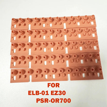 For Yamaha ELB-01 EZ30 PSR-OR700 Conductive Rubber Strip Key Contact Rubber Conductive Silicon Keypad