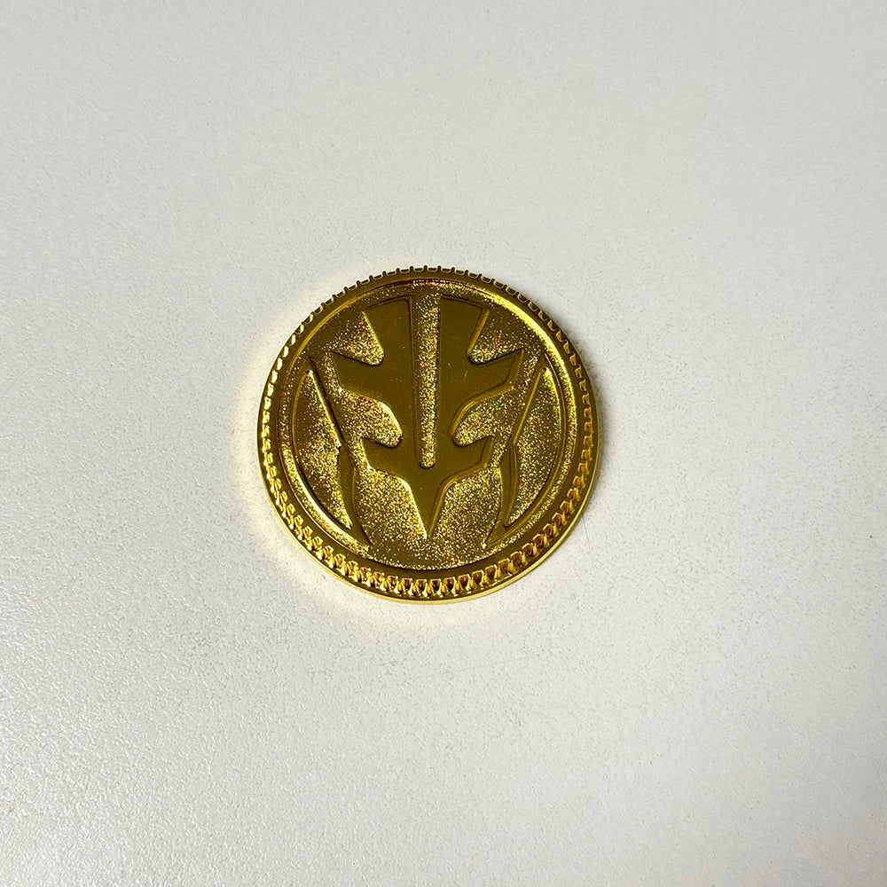 Legacy TIGER Power Coin Gold Made for Legacy Ranger Morpher