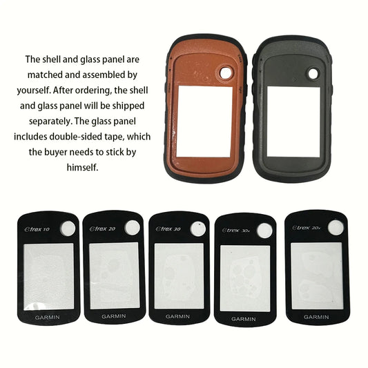 Front Case Cover / Glass Panel For GARMIN eTrex 30 30X 20 20X 10 22X 32X Housing Button GPS Part Read the Description Carefully
