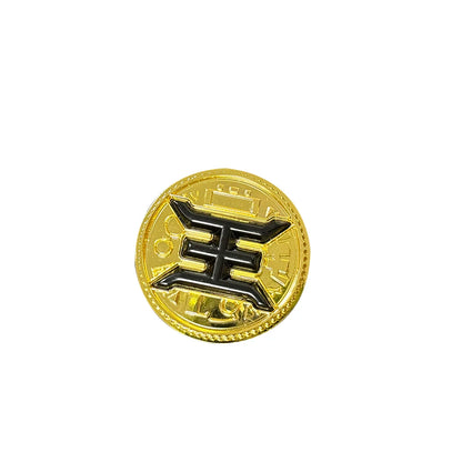 Made for Bandai Ranger Legacy Morpher Power Coin Gold Metal Legacy BLACK ZEO CRYSTAL