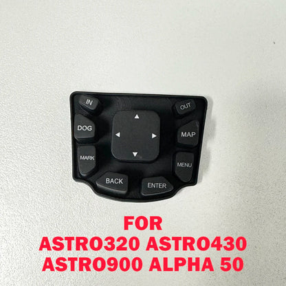 For GARMIN Astro 320 430 900 Rubber Keyboard Alpha50 Keypad Menu Button Handheld GPS Part Repair