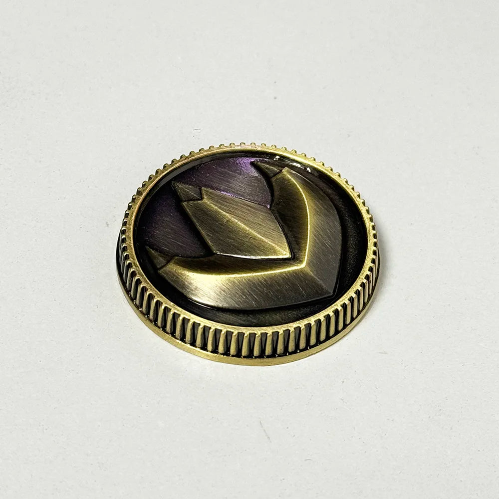 Made For Legacy Ranger Morpher Legacy DRAGON Power Coin-Weathered Coin Green Ranger