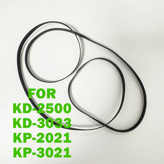 Cassette Player Rubber Drive Belt For KENWOOD KD-2500 KD-3033 KP-2021 KP-3021