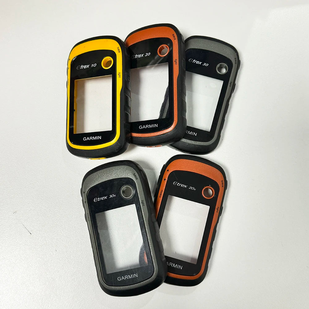 Front Frame and Glass Screen Panel For GARMIN Etrex 10 20 20X 30 30X Housing Cover Case Handheld GPS Part Replacement