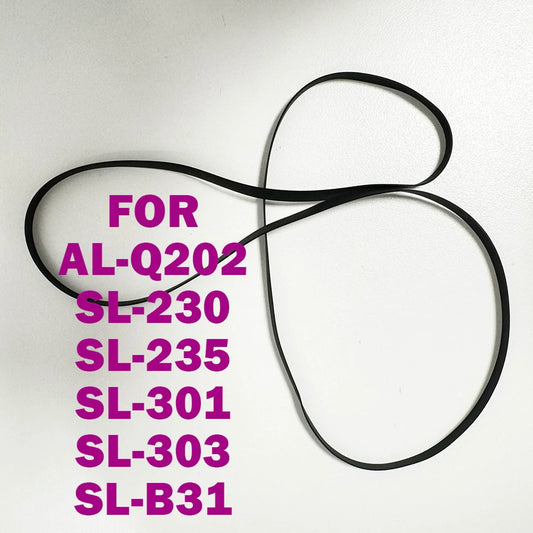 Cassette Player Rubber Drive Belt For TECHNICS PANASONIC SL 230/235/301/303/B31 AL-Q202 Conveyor Belt Old Broken Replacement