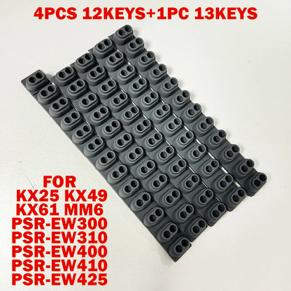 Conductive Rubber Contact Pad Button D-Pad For YAMAHA  KX25 KX49 KX61 MM6 PSR-EW300 PSR-EW310 PSR-EW400 PSR-EW410 PSR-EW425