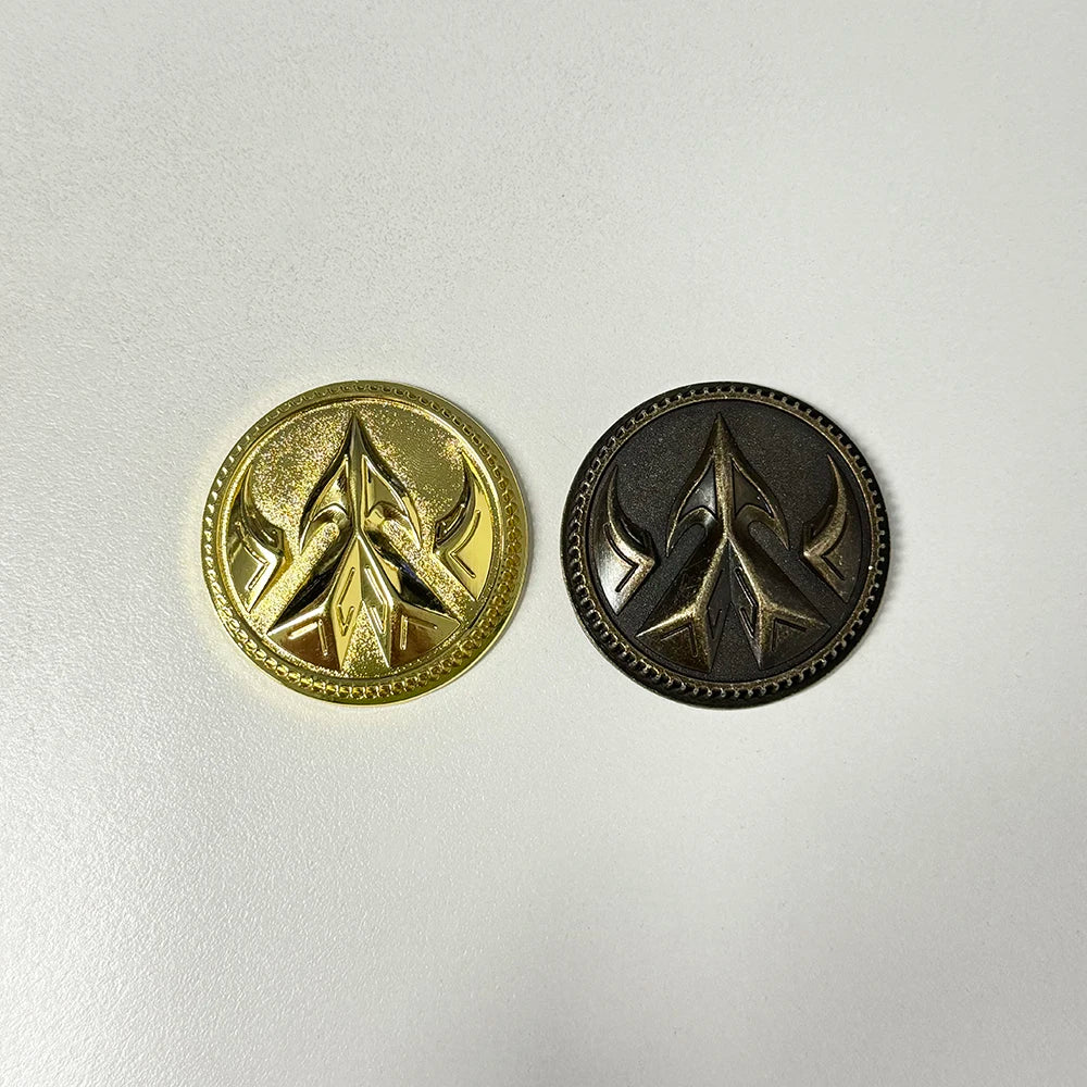 Legacy Drakkon Evolution Power Coin-Gold Coin-Weathered Made for Bandai Legacy Ranger Morpher