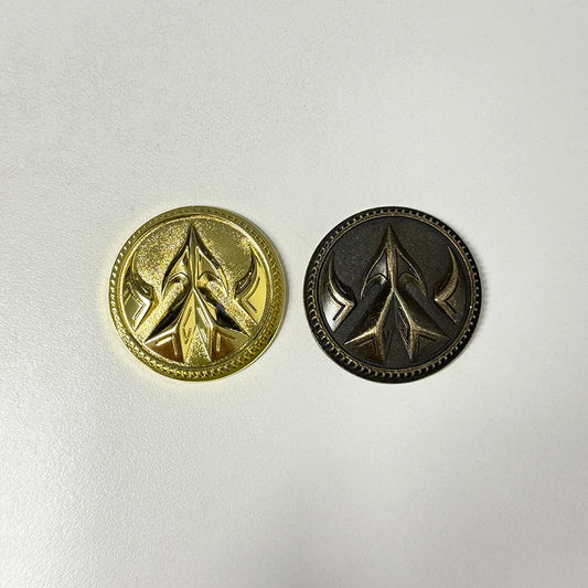 Legacy Drakkon Evolution Power Coin-Gold Coin-Weathered Made for Bandai Legacy Ranger Morpher