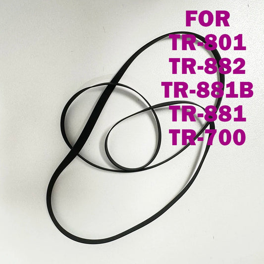 Cassette Player Rubber Drive Belt For Radio Shark TR-801 TR-882 TR-881B TR-881 TR-700