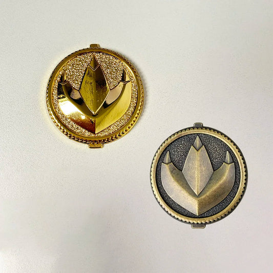 Lightning Weathered Dragon Power Coin Alloy Metal Dragon Coin Gold Morpher Power Made for Ranger Cosplay