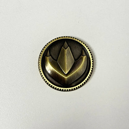 Made For Legacy Ranger Morpher Legacy DRAGON Power Coin-Weathered Coin Green Ranger