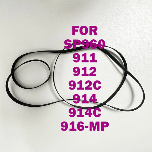 Cassette Player Rubber Drive Belt For BIC SP960 911 912 912C 914 914C 916-MP