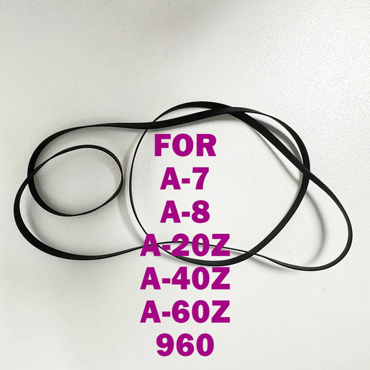 Cassette Player Rubber Drive Belt For BIC A-7 A-8 A-20Z A-40Z A-60Z 960