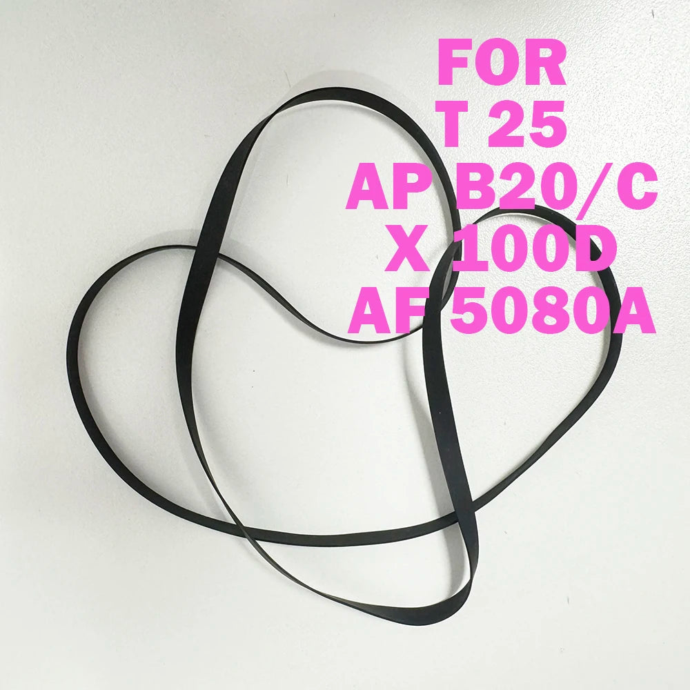 Cassette Player Rubber Drive Belt For AIWA T25 AP-B20 AP-B20C X-100D AF-5080A