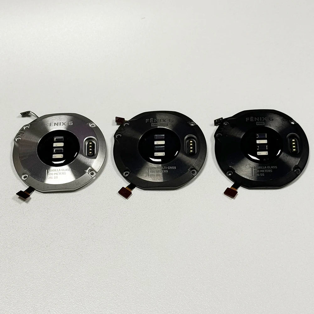 Back Cover Case With Heart Rate Sensor For GARMIN Fenix 6 Sapphire / Fenix 6 Pro / Fenix 6 Bottom Cover Case Part Replacement