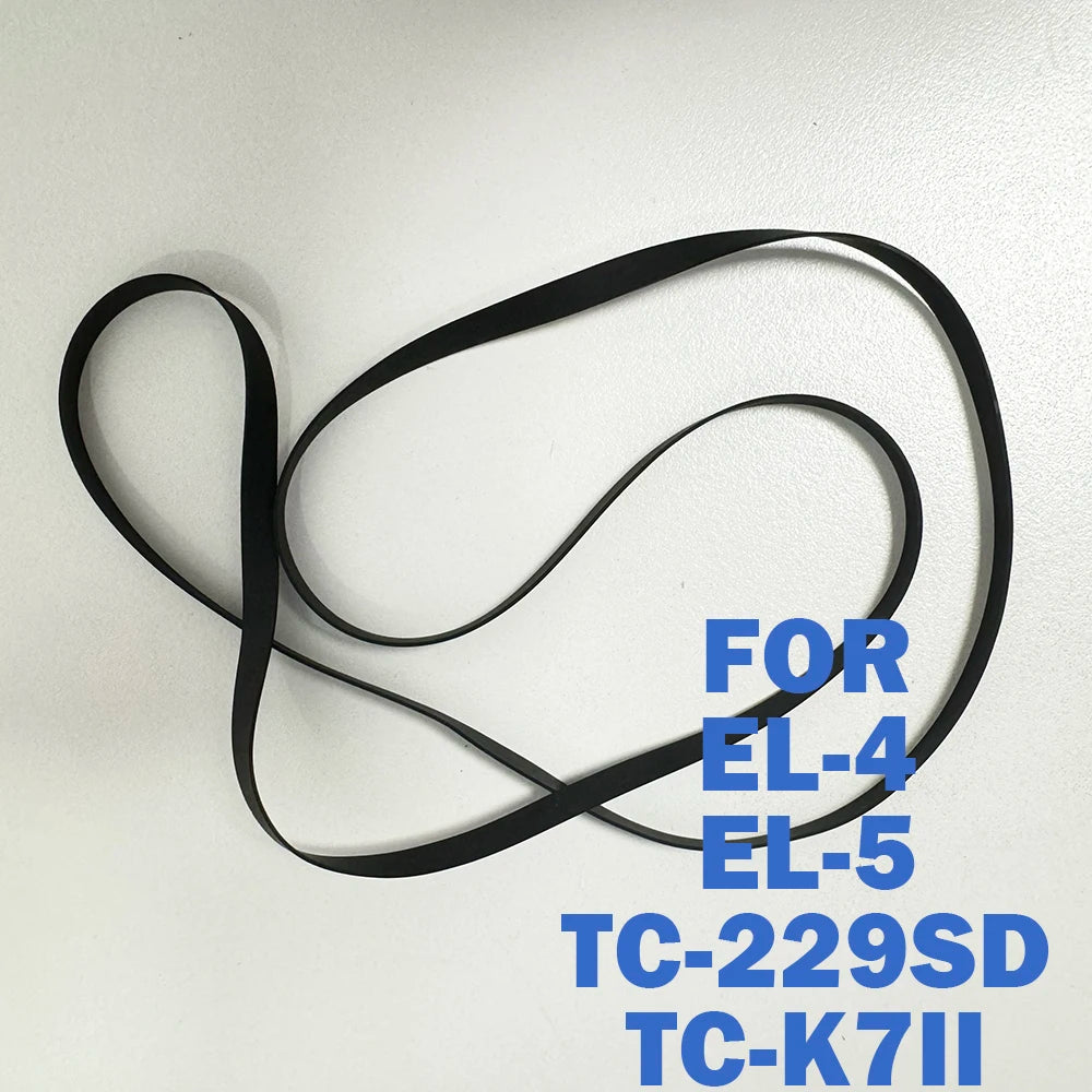 Cassette Player Rubber Drive Belt For SONY TC229SD EL4 TCK7II EL5 Conveyor Belt Old Broken Replacement