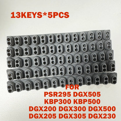Key Contact Rubber Conductive Keypad For Yamaha PSR295 KBP300 KBP500 DGX200 DGX300 DGX500 DGX205 DGX305 DGX230 DGX505