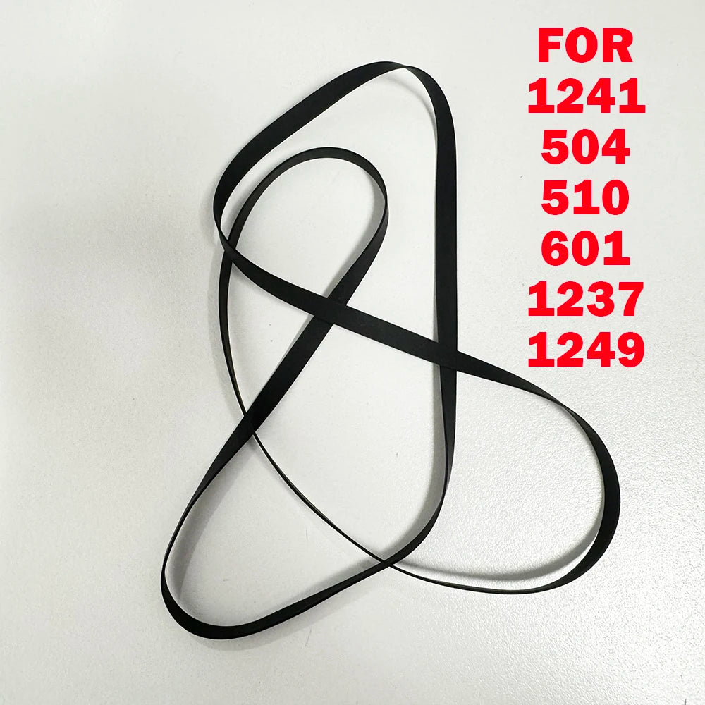 Cassette Player Rubber Drive Belt For DUAL 1241 504 510 601 1237 1249