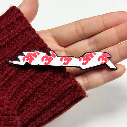 RED ROADSTER JDM EMBLEM BADGE LOGO ENGINE RACE MIATA MX-5 NB NA MX5 EUNOS Decorations With Double-sided Tape