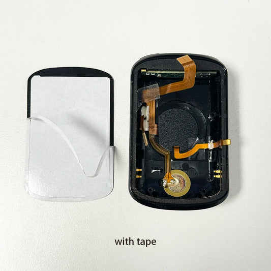 Without Battery Back Cover Case With Supporting Double-sided Tape For GARMIN Edge 830 Rear Housing Shell Bicycle Speedmeter Part