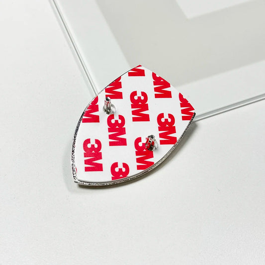 BLUE SILVIA S HOOD TRUNK Metal EMBLEM Nissan 240 SR20DET JDM S14 240SX S13 S14 S15 SR20DET Badge With Adhesive-backing