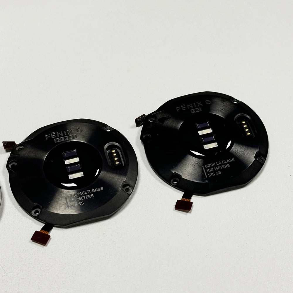 Back Cover Case With Heart Rate Sensor For GARMIN Fenix 6 Sapphire / Fenix 6 Pro / Fenix 6 Bottom Cover Case Part Replacement