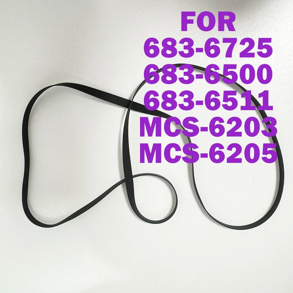 Cassette Player Rubber Drive Belt For JC PENNEY 683-6725 683-6500 683-6511 MCS-6203 MCS-6205