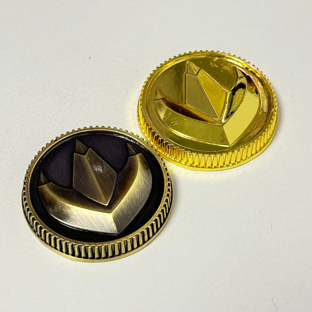 Legacy DRAGON Power Coin-Gold / Coin-Weathered Made For Legacy Ranger Morpher