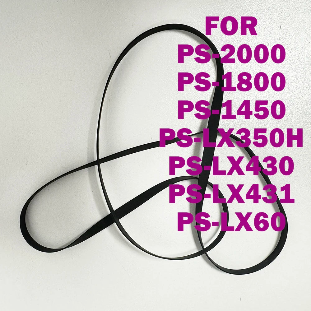 Cassette Player Rubber Drive Belt For SONY PS-2000 PS-1800 PS-1450 PS-LX350H PS-LX430 PS-LX431 PS-LX60