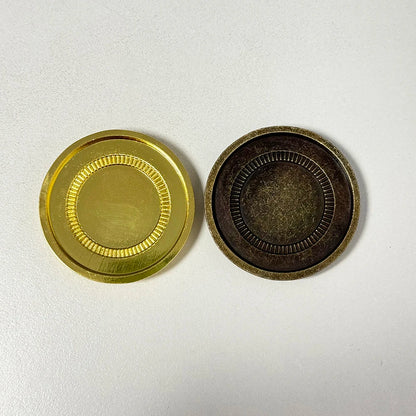Legacy Tiger Power Coin-Gold Coin-Weathered Made for Legacy Ranger Morpher Cosplay