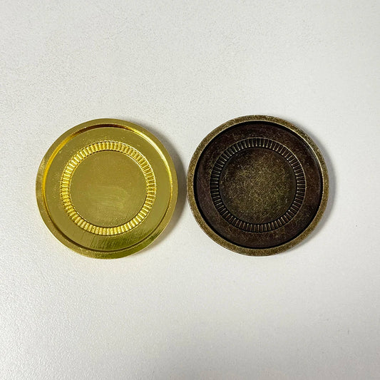 Legacy Tiger Power Coin-Gold Coin-Weathered Made for Legacy Ranger Morpher Cosplay
