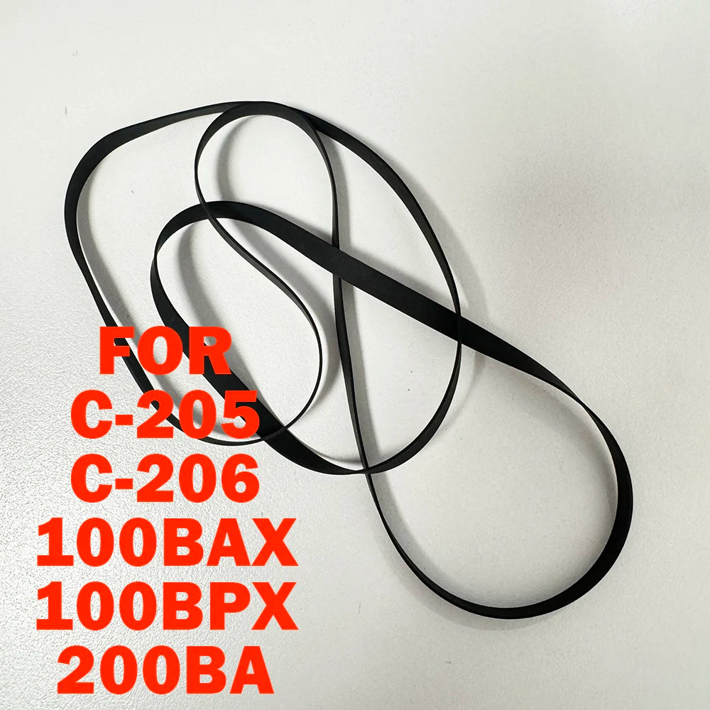 Cassette Player Rubber Drive Belt For BSR C-205 C-206 100BAX 100BPX 200BA