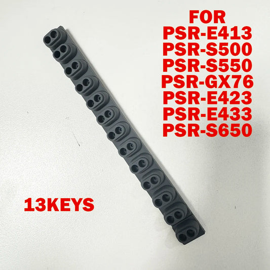 Conductive Rubber Contact Pad Button D-Pad For YAMAHA PSR-E413 PSR-S500 PSR-S550 PSR-GX76 PSR-E423 PSR-E433 PSR-S650