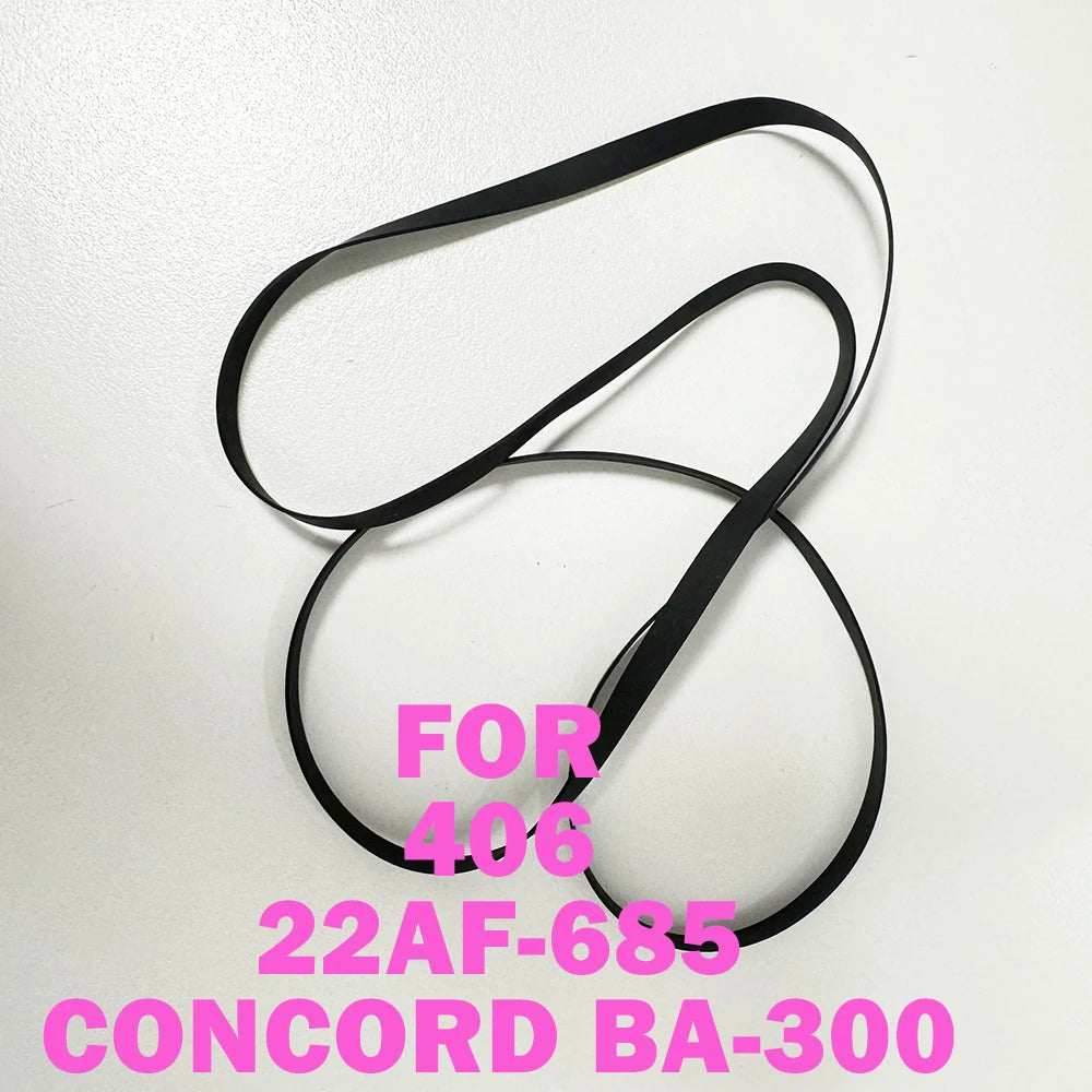 Cassette Player Rubber Drive Belt For PHILIPS 406 22AF-685 CONCORD BA-300
