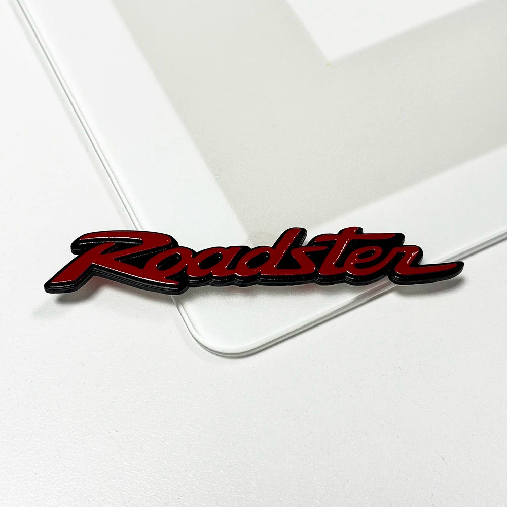 RED ROADSTER JDM EMBLEM/BADGE/LOGO ENGINE RACE MAZDA MIATA MX-5 NB NA MX5 EUNOS