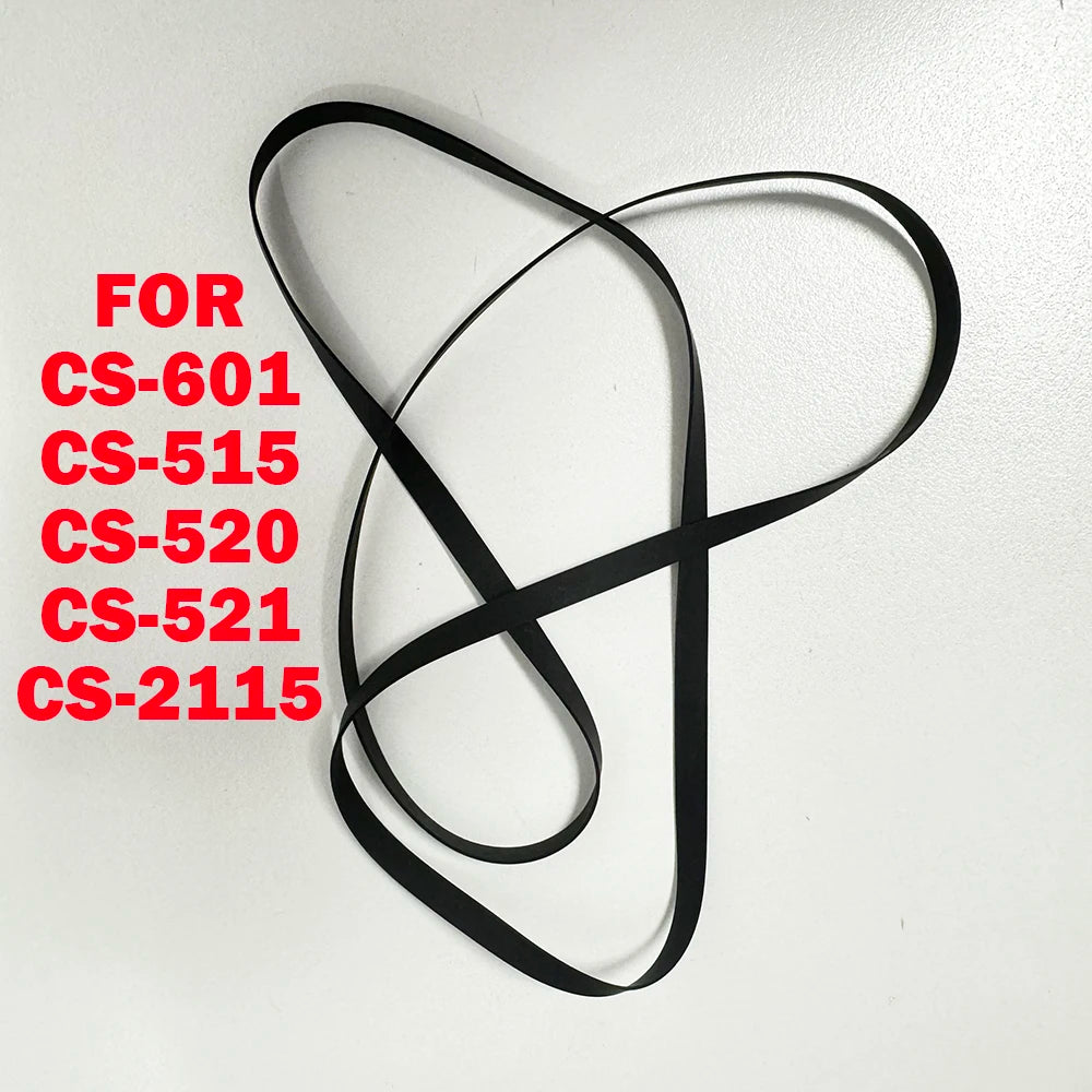 Cassette Player Rubber Drive Belt For DUAL CS-601 CS-515 CS-520 CS-521 CS-2115