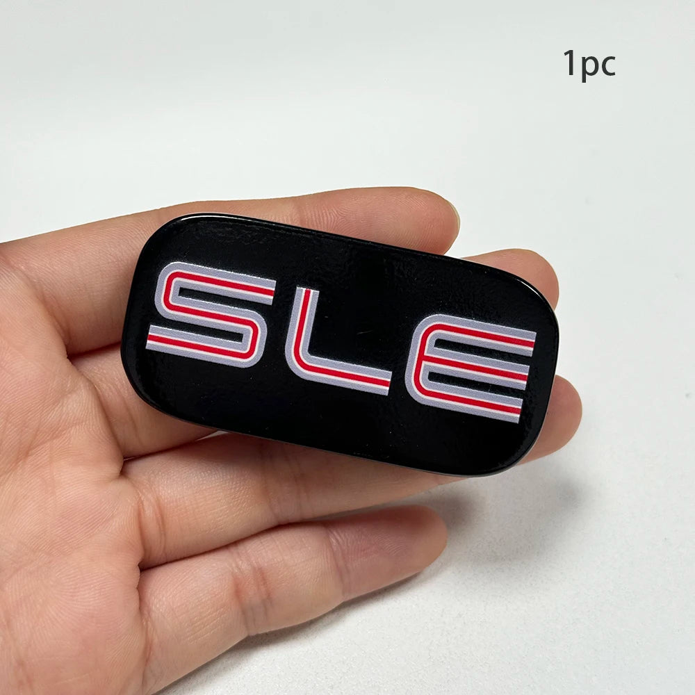 SLE Emblem Pillar Roof Side Badge For 15036134 Sierra 1999-2007 1500 2500 3500 2000-2006 GMC Yukon C-Pillar XL