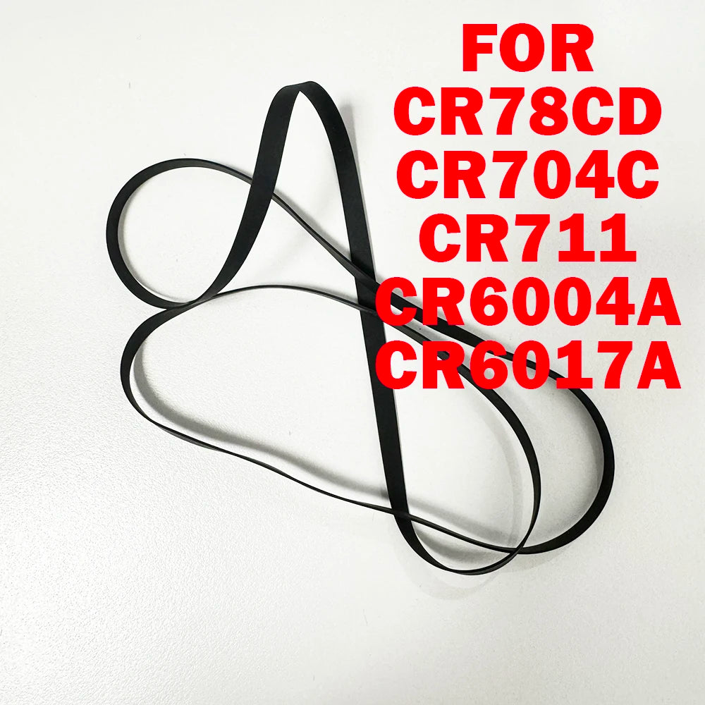 Cassette Player Rubber Drive Belt For CROSLEY CR 78CD/704C/711/6004A/6017A Conveyor Belt Old Broken Replacement