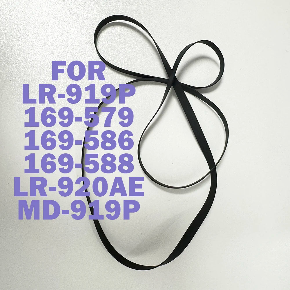 Cassette Player Rubber Drive Belt For ZENITH LR-919P 169-579 169-586 169-588 LR-920AE MD-919P