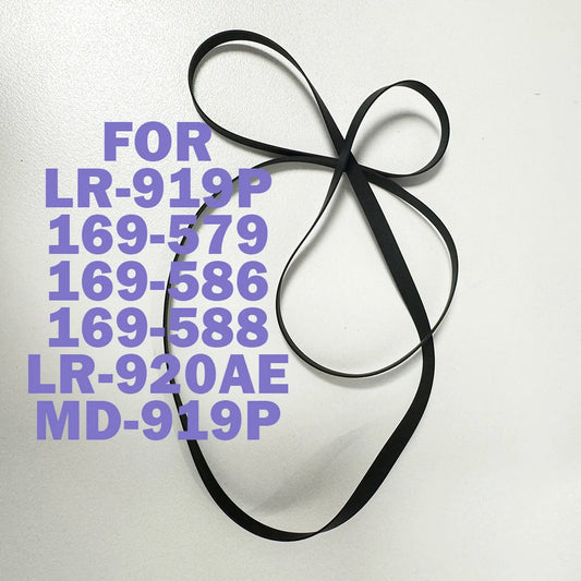Cassette Player Rubber Drive Belt For ZENITH LR-919P 169-579 169-586 169-588 LR-920AE MD-919P