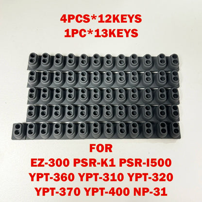 Conductive Rubber Contact Pad Button D-Pad For YAMAHA EZ-300 PSR-K1 PSR-I500 YPT-360 YPT-310 YPT-320 YPT-370 YPT-400 NP-31
