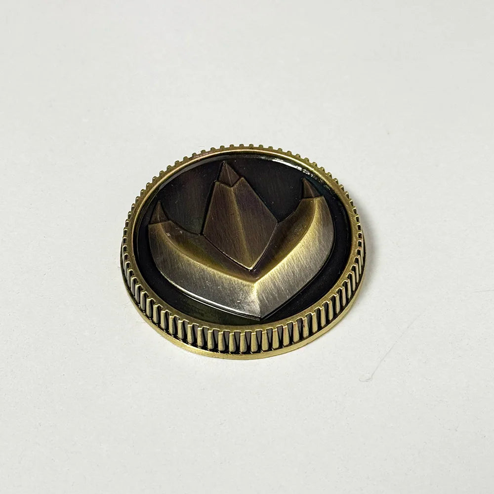 Legacy DRAGON Power Coin-Weathered Made For Legacy Ranger Morpher Character Green Ranger Coin