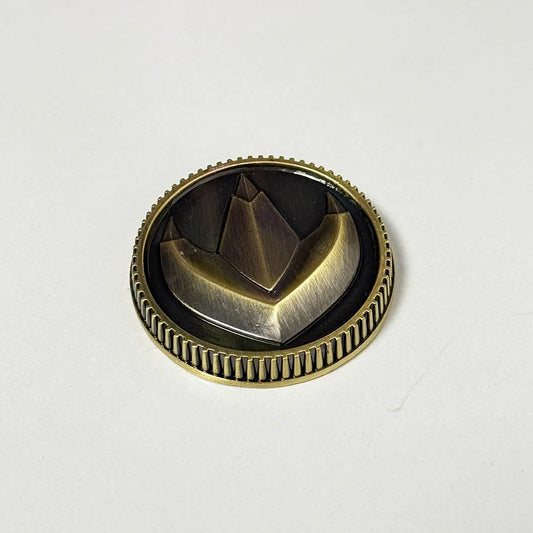 Legacy DRAGON Power Coin-Weathered Made For Legacy Ranger Morpher Character Green Ranger Coin