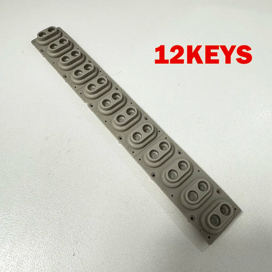 Korg 12-Point Rubber Key Contact For X2 X5 X5D XC1000 XC2000 XC3000 Conductive Rubber Strip