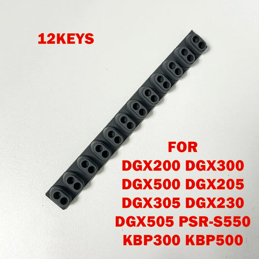Conductive Rubber Contact Pad Button D-Pad For YAMAHA DGX200 DGX300 DGX500 DGX205 DGX305 DGX230 DGX505 PSR-S550 KBP300 KBP500