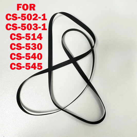 Cassette Player Rubber Drive Belt For DUAL CS-502-1 CS-503-1 CS-514 CS-530 CS-540 CS-545