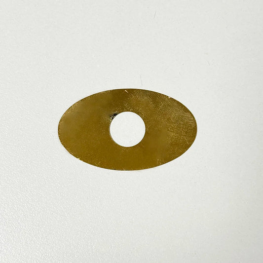Oval Quality Drum Vintage Badge Niles ILLINOIS U.S.A. 70's 80's Slingerland Logo Plate Part