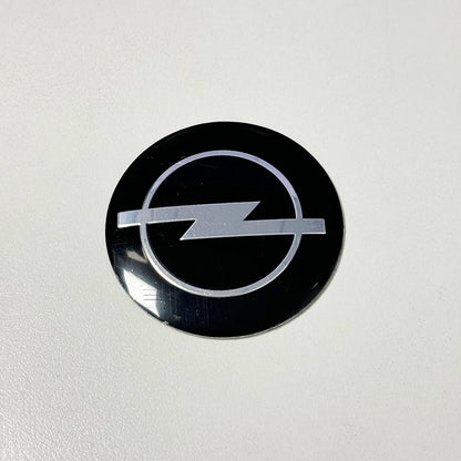 Opel Metal Badge Emblem 73mm Domed For Calibra Cavalier Astra GSI Boot Bonnet Grille Badge With Adhesive Backing